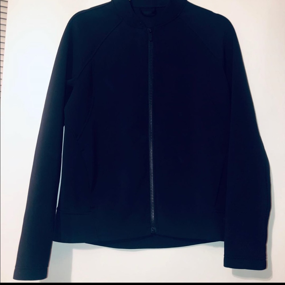 lululemon black bomber jacket